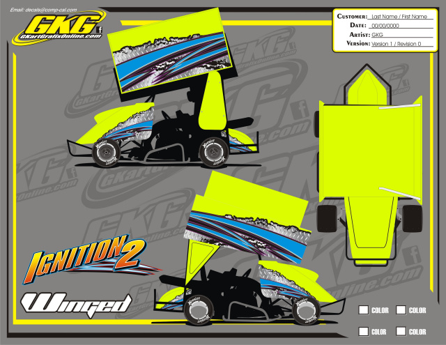 IGNITION 2 WINGED KART KIT